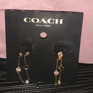 COPY - COACH Gold Earrings